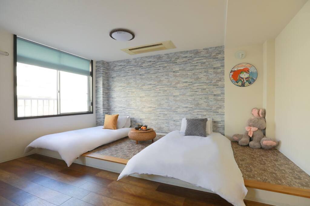 道頓堀民泊31＆Mini浮世絵美術館、道頓堀心斎橋真ん中、家族旅行、Family Trip Osaka Daire Dış mekan fotoğraf